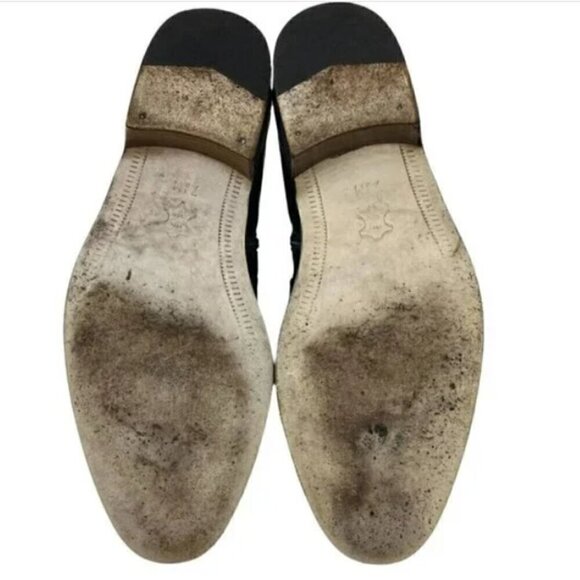 Mario Calugi Black Calf Leather Zip Ankle Boots - Size 7.5 - Picture 7 of 8